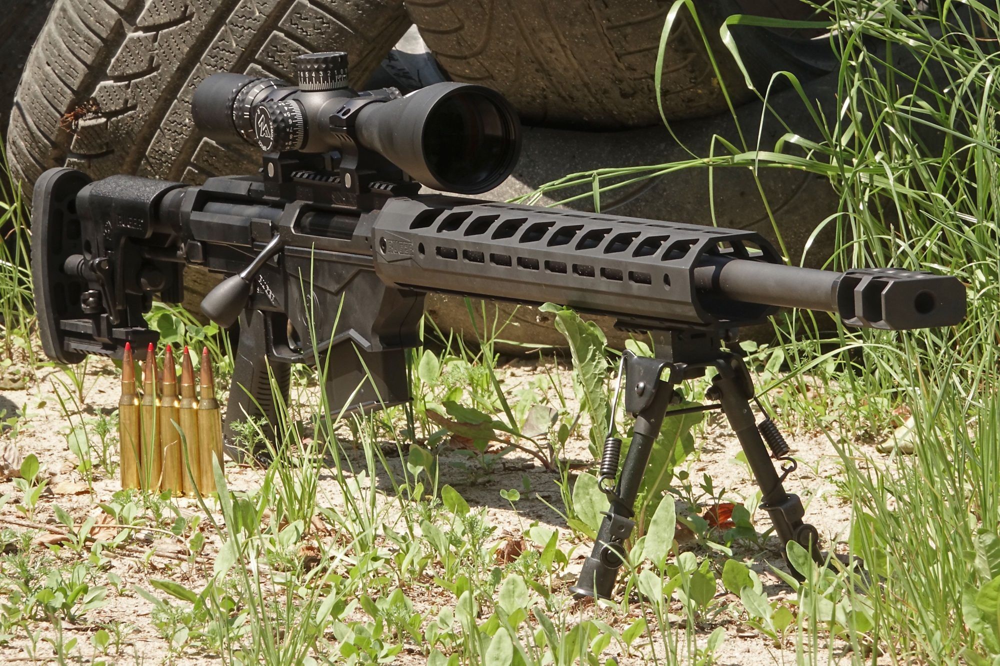 Long Range Puska Tesztel se A Ruger Precision Rifle 338 Lapua Magnum 