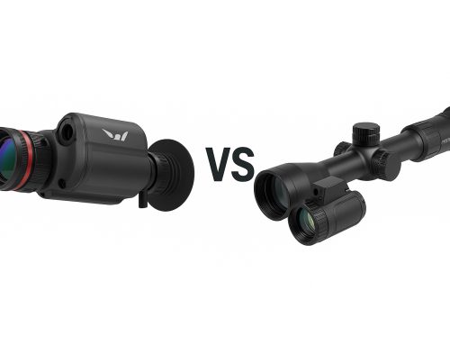 Hikmicro Alpex 4L LRF digitális éjjellátó céltávcső vs. Falcon Mini hőkamerás céltávcső
