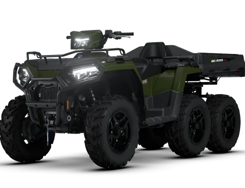 Hat keréken a vadászterepen  Polaris Sportsman 6×6