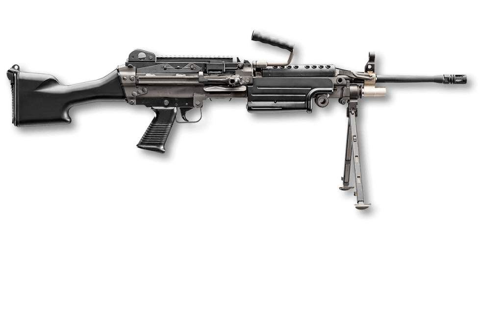 FN M249S félautomata puska a gyártó termékfotóján