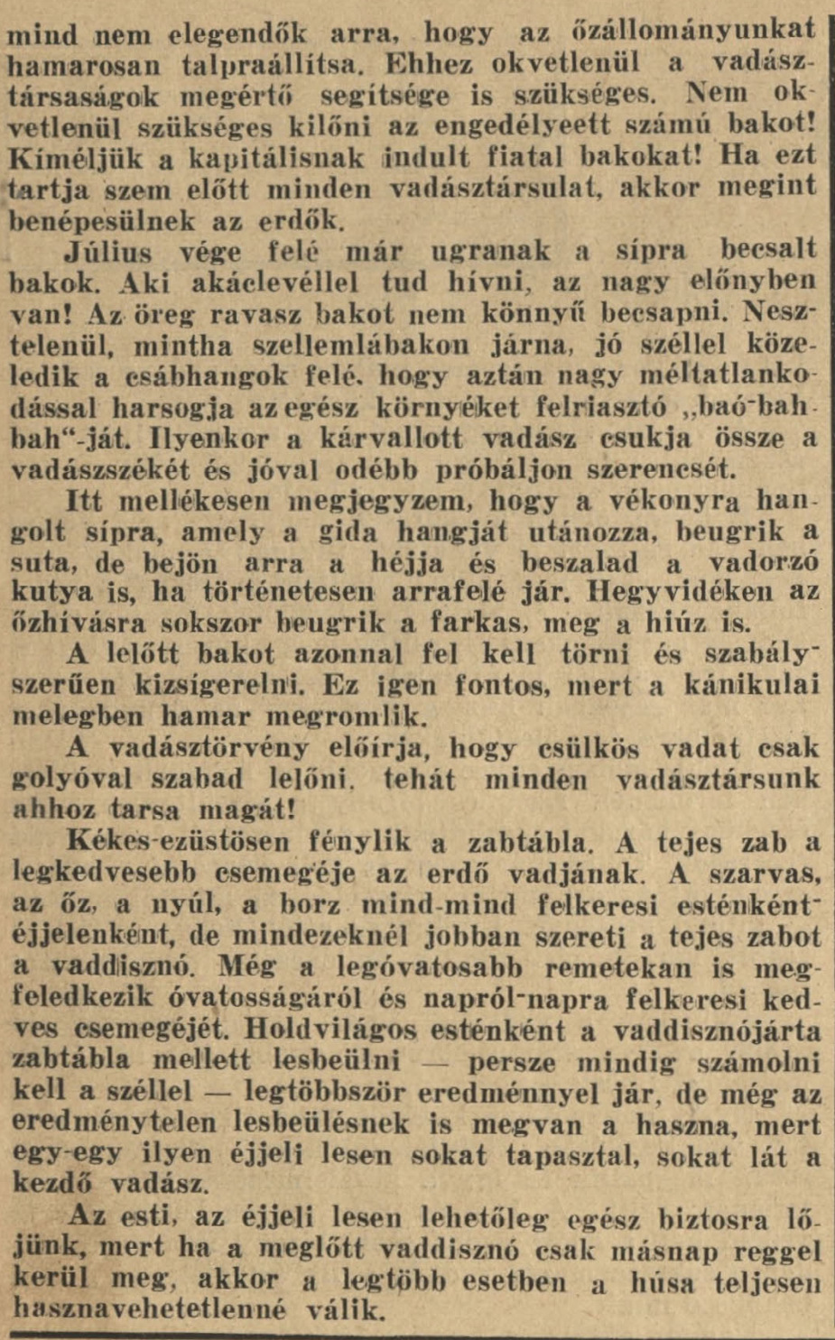 Július – eredeti oldalkivágat, 2. rész